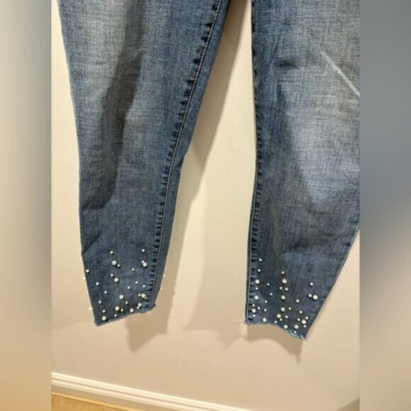 Joe's Jeans The Charlie Pearl Skinny Fit Ankle Jeans - Picture 2 of 10